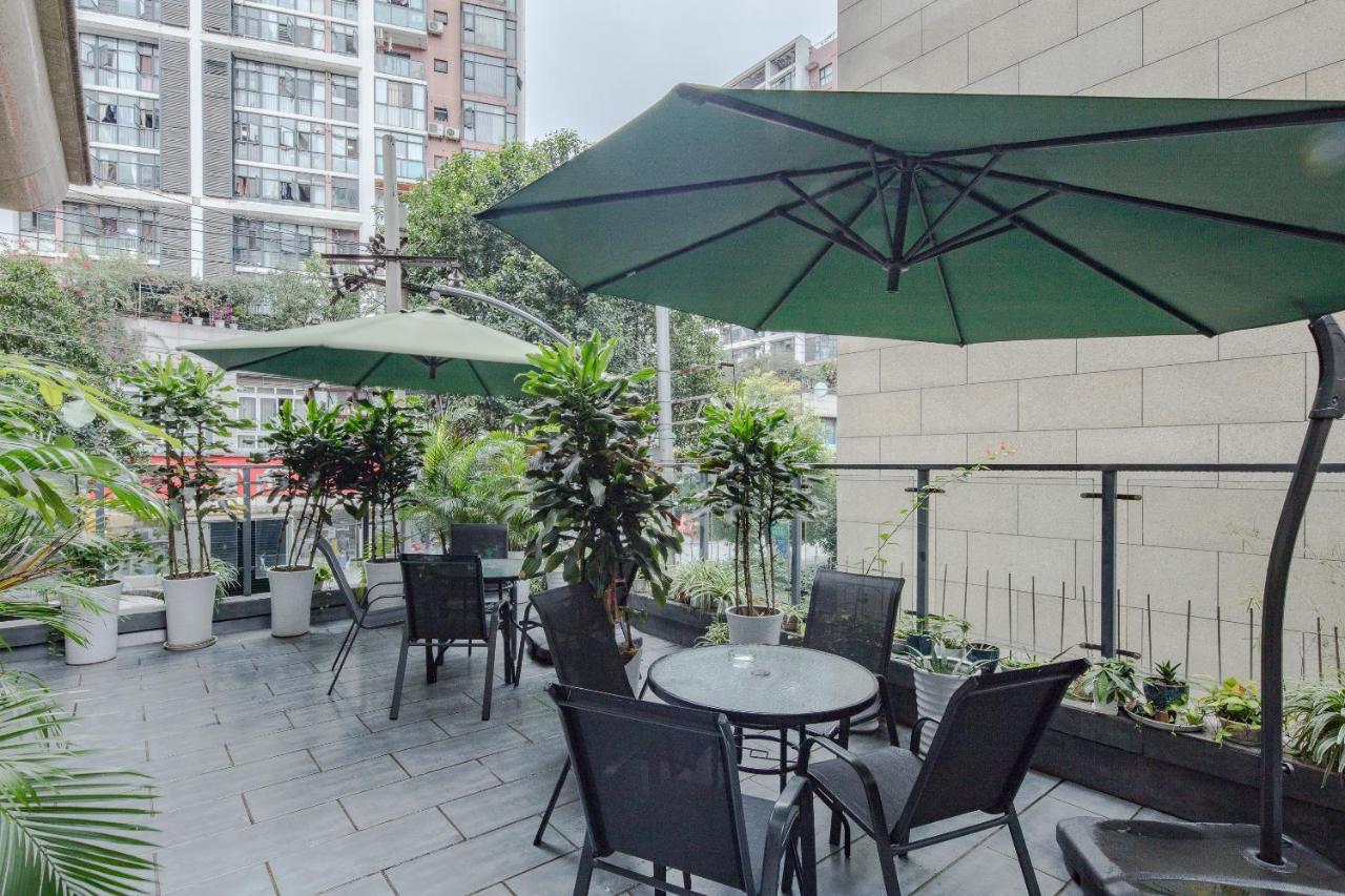 Sam Cozy Hotel Chengdu Exteriör bild