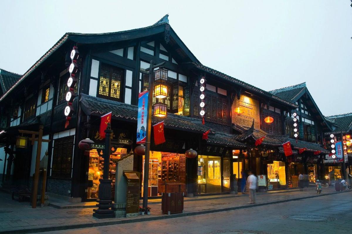 Sam Cozy Hotel Chengdu Exteriör bild